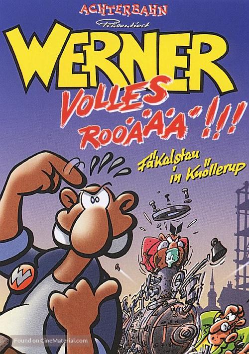 Werner - Volles Roo&auml;&auml;&auml;!!! - German Movie Poster