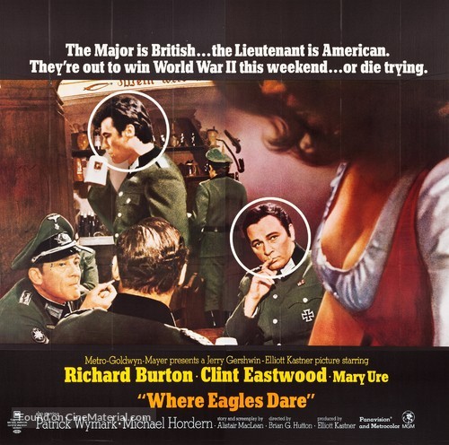Where Eagles Dare - Movie Poster
