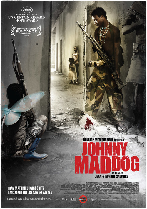 Johnny Mad Dog - Swedish Movie Poster