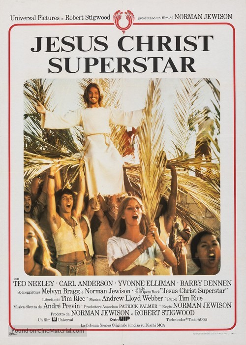 Jesus Christ Superstar - Italian Movie Poster