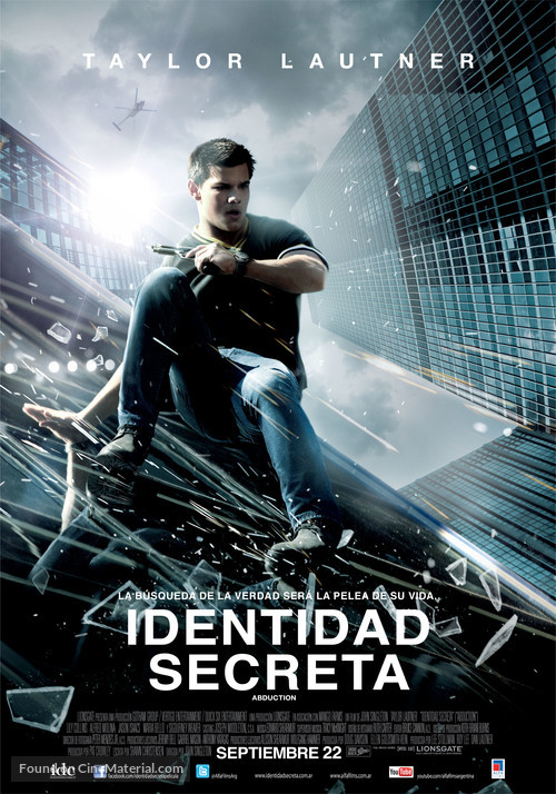 Abduction - Argentinian Movie Poster