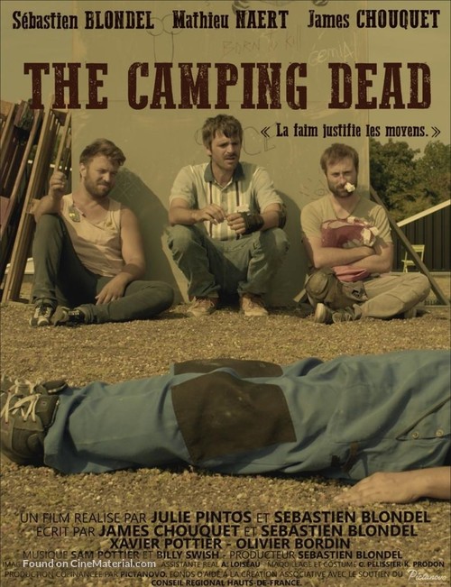 The camping dead - French Movie Poster