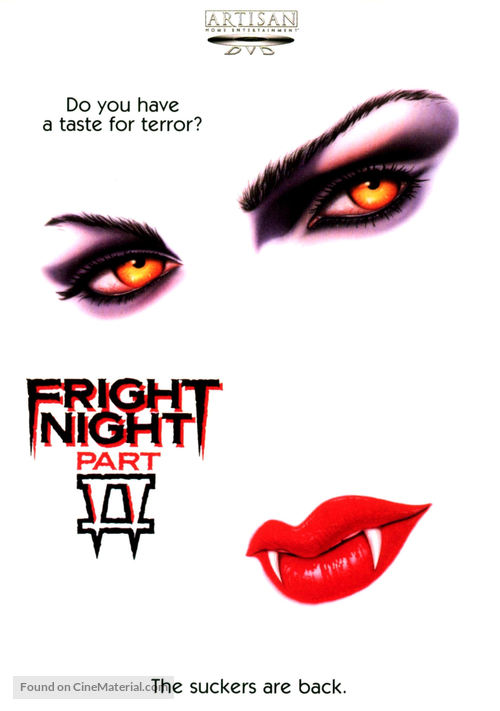 Fright Night Part 2 - DVD movie cover