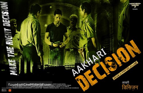 Aakhari Decision - Indian Movie Poster