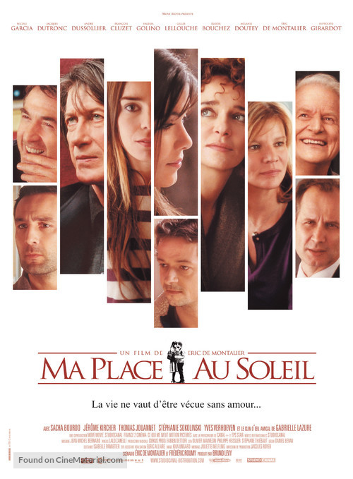 Ma place au soleil - French poster