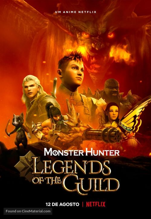 Monster Hunter: Legends of the Guild - Brazilian Movie Poster