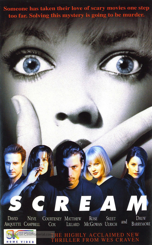 Scream - South African Movie Cover