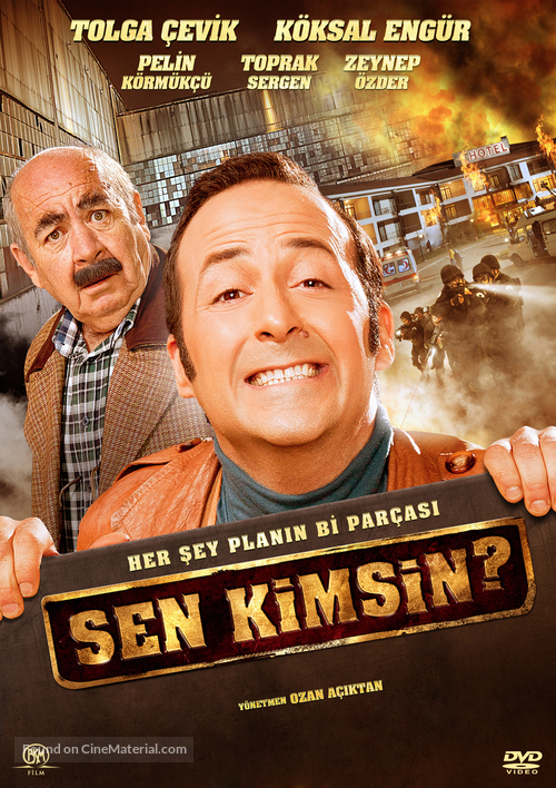 Sen Kimsin - Turkish DVD movie cover