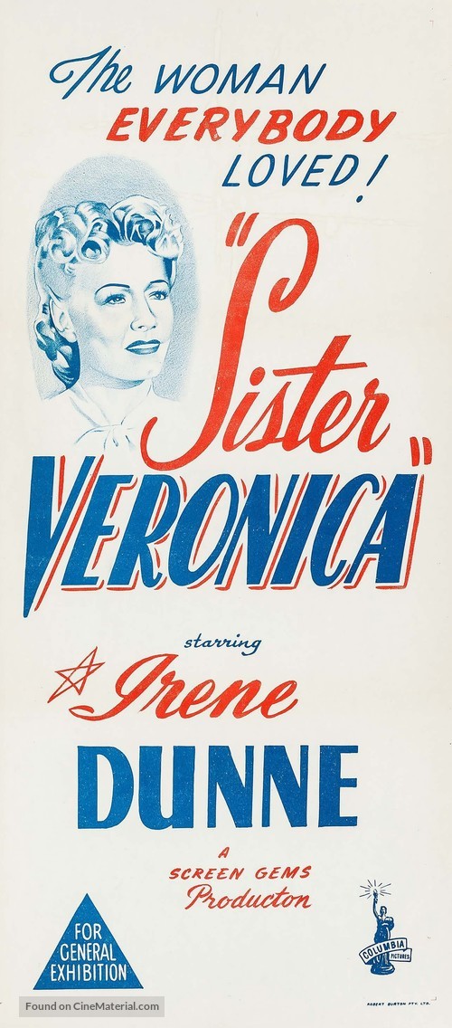 &quot;The Ford Television Theatre&quot; Sister Veronica - Australian Movie Poster