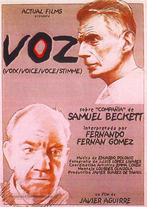 Voz - Spanish Movie Poster