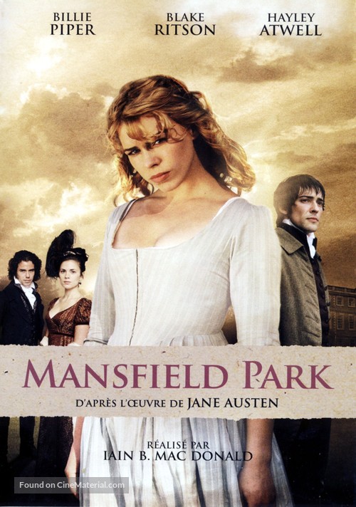 Mansfield Park - French DVD movie cover