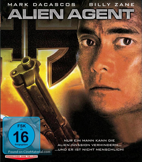 Alien Agent - German Blu-Ray movie cover