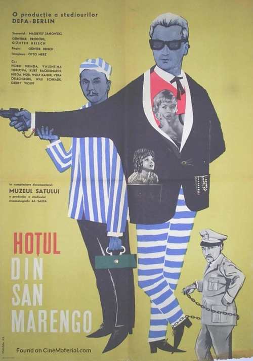 Das Stacheltier - Der Dieb von San Marengo - Romanian Movie Poster