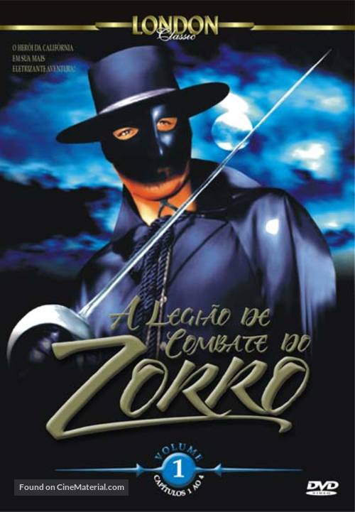 Zorro&#039;s Fighting Legion - Spanish DVD movie cover