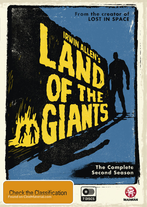 &quot;Land of the Giants&quot; - Australian DVD movie cover