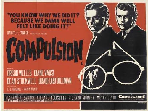Compulsion - British Movie Poster