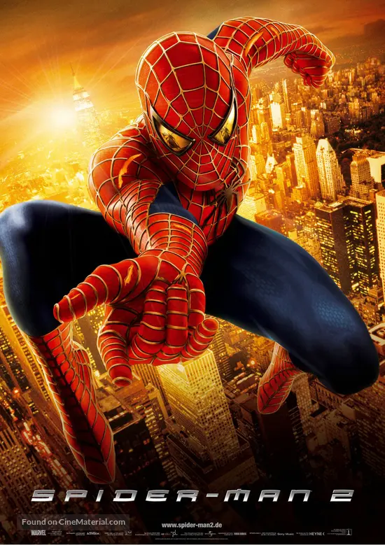 Spider-Man 2 - German Movie Poster