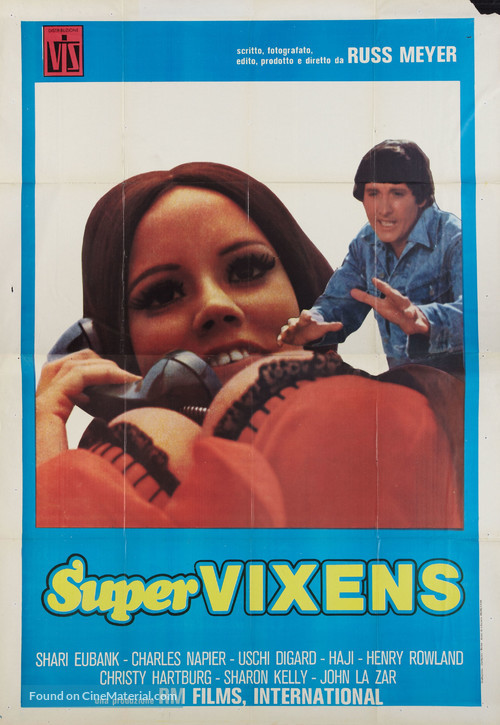Supervixens - Italian Movie Poster