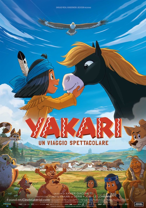 Yakari le film - Italian Movie Poster