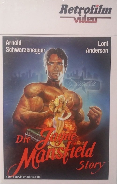 The Jayne Mansfield Story - German DVD movie cover