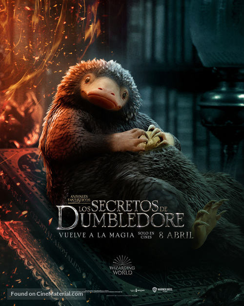 Fantastic Beasts: The Secrets of Dumbledore - Spanish Movie Poster