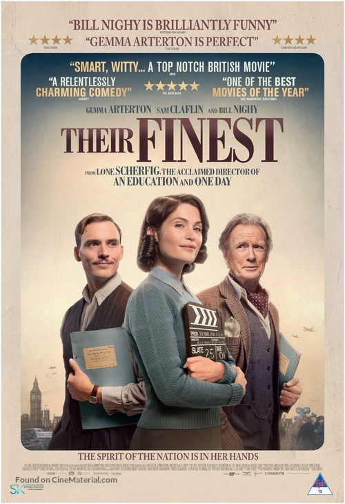 Their Finest - South African Movie Poster