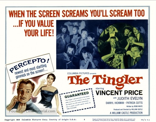 The Tingler - Movie Poster