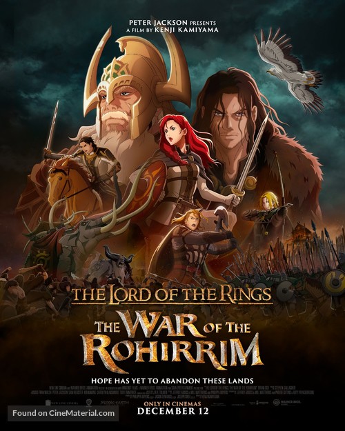 The Lord of the Rings: The War of the Rohirrim - British Movie Poster