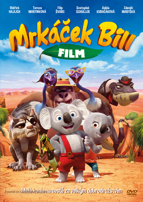 Blinky Bill the Movie - Czech DVD movie cover