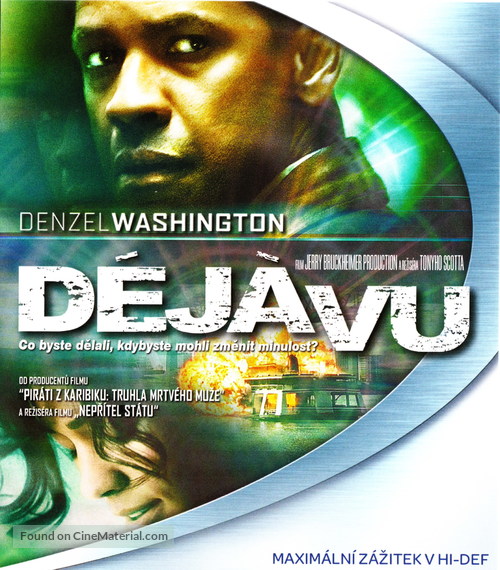 Deja Vu - Czech Blu-Ray movie cover