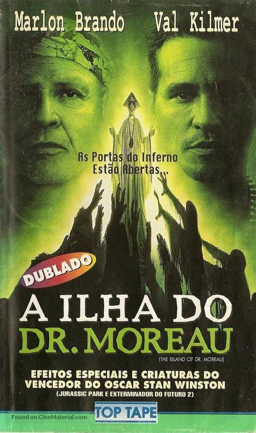 The Island of Dr. Moreau - Brazilian Movie Cover