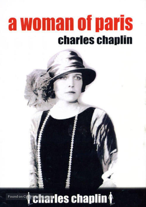 A Woman of Paris: A Drama of Fate - DVD movie cover