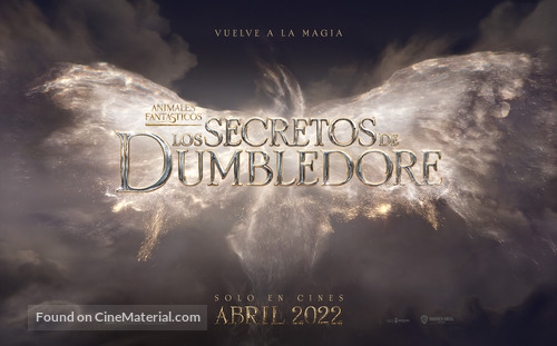 Fantastic Beasts: The Secrets of Dumbledore - Spanish Movie Poster