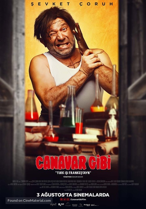 Canavar Gibi - Turkish Movie Poster