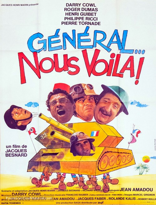 G&eacute;n&eacute;ral... nous voil&agrave;! - French Movie Poster