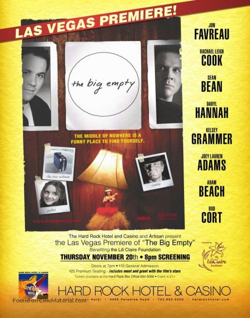 The Big Empty - poster