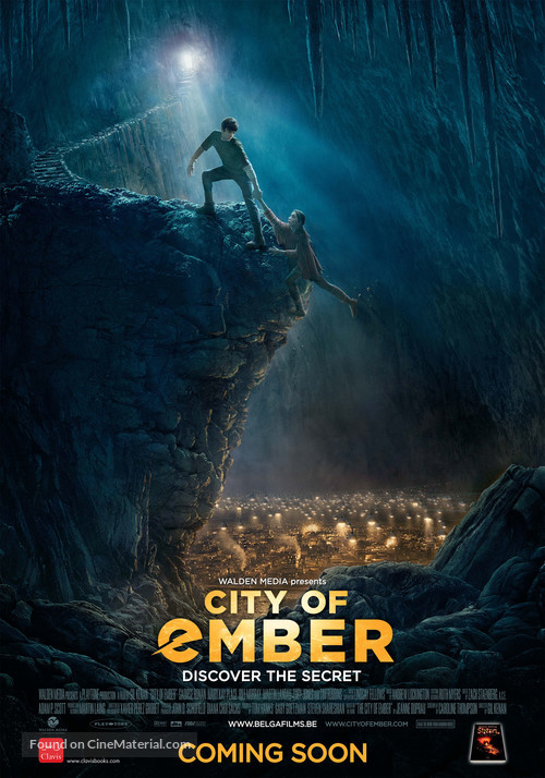 City of Ember - Belgian Movie Poster