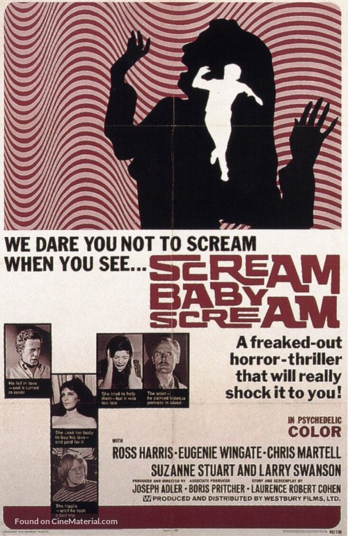 Scream, Baby, Scream - Movie Poster