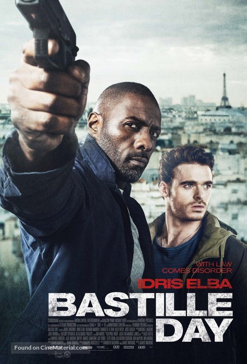 Bastille Day - Indonesian Movie Poster