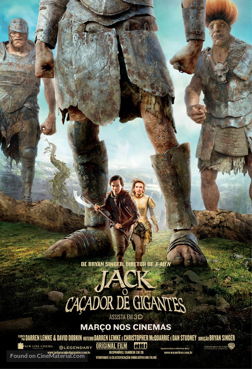 Jack the Giant Slayer - Brazilian Movie Poster