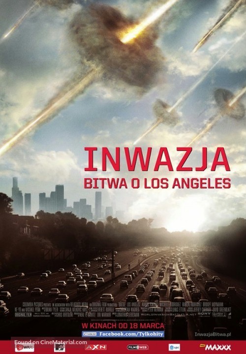 Battle: Los Angeles - Polish Movie Poster