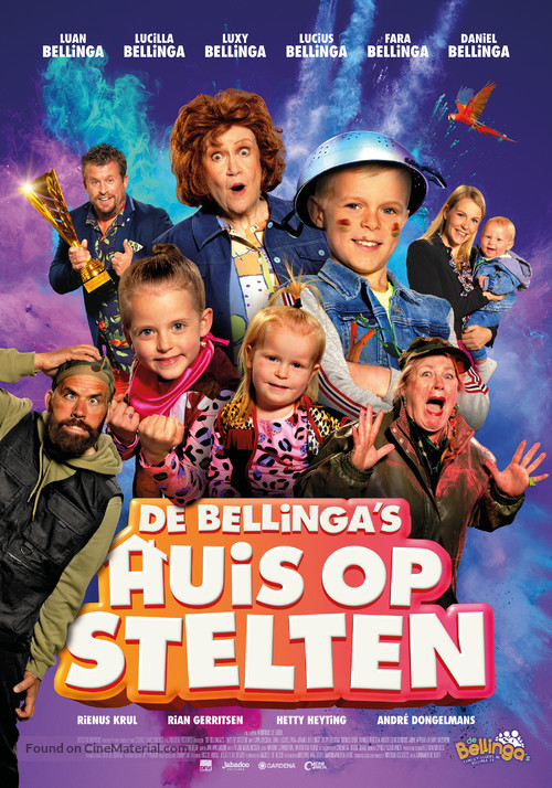 De Bellinga&#039;s: Huis op stelten - Dutch Movie Poster