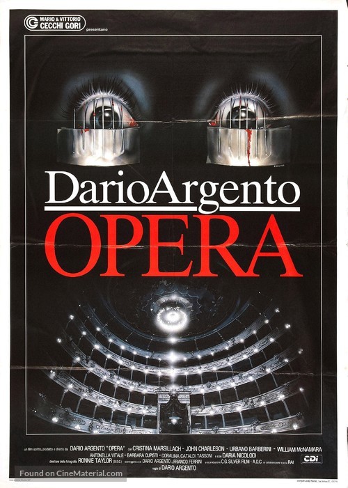 Opera - Italian Movie Poster