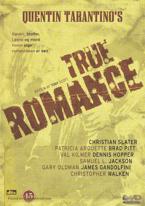 True Romance - Danish Movie Cover