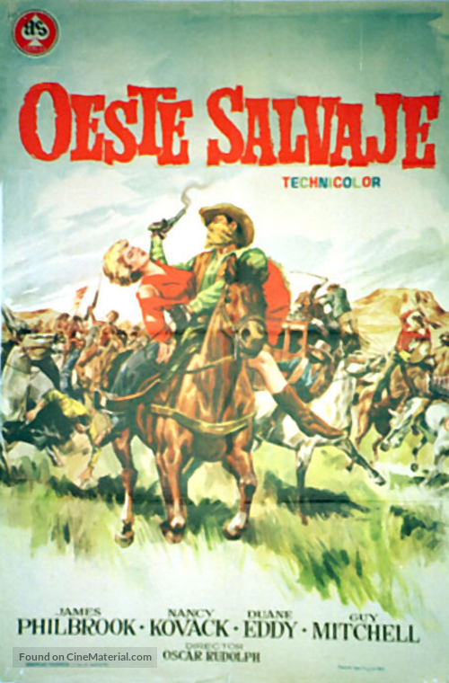 The Wild Westerners - Spanish Movie Poster
