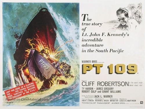 PT 109 - British Movie Poster
