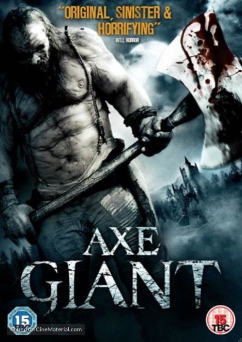 Axe Giant: The Wrath of Paul Bunyan - British DVD movie cover