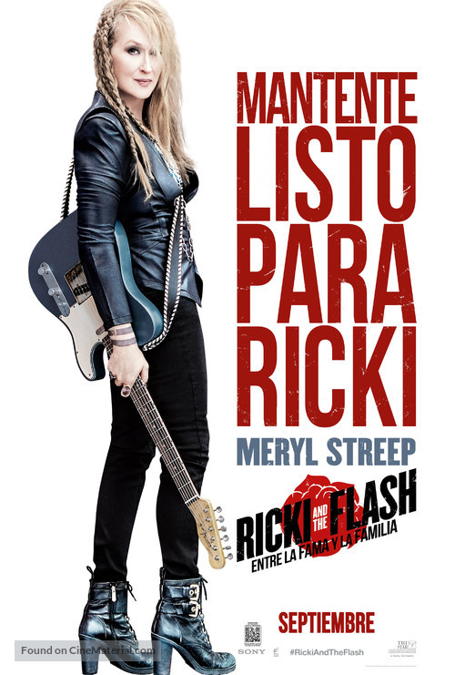 Ricki and the Flash - Argentinian Movie Poster