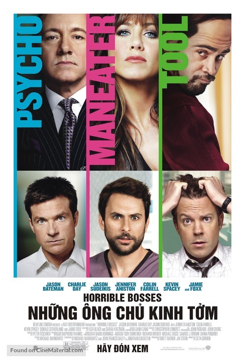 Horrible Bosses - Vietnamese Movie Poster