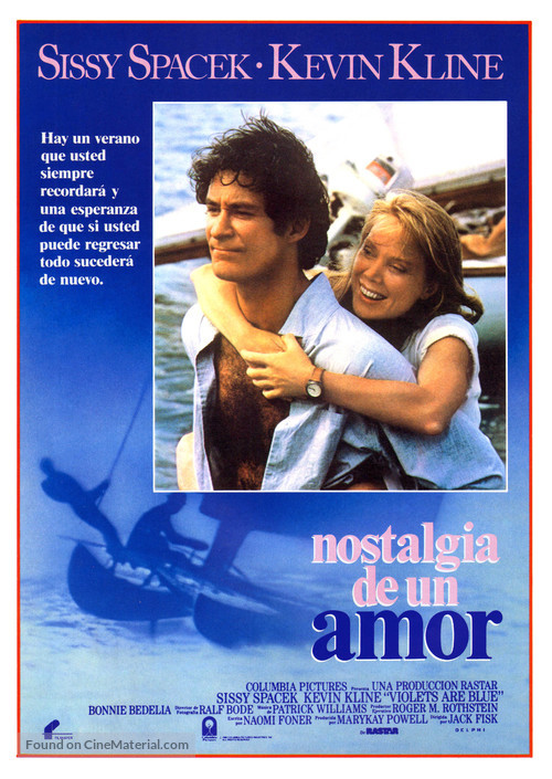 Violets Are Blue... - Spanish Movie Poster